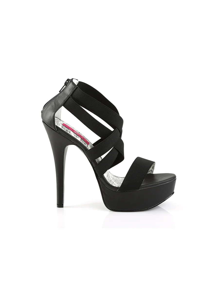 Elastic Band Platform Heels