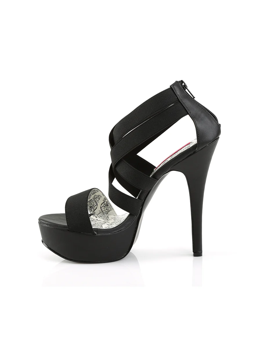 Elastic Band Platform Heels - Image 6
