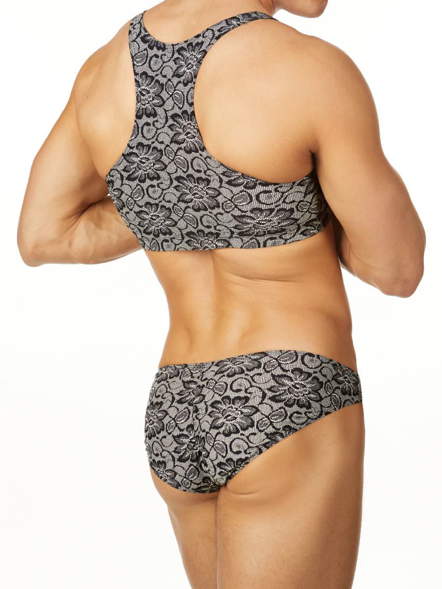 Etched Lace Bra - Image 2