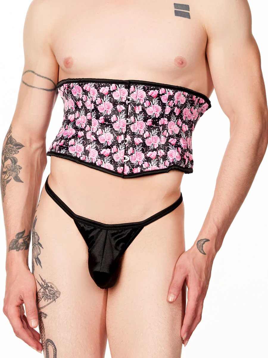 Floral Print Waist Cincher - Pre-Order Item