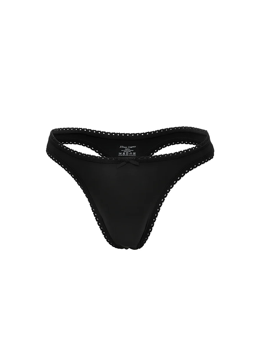 Glow Picot Waist Thong - Image 7