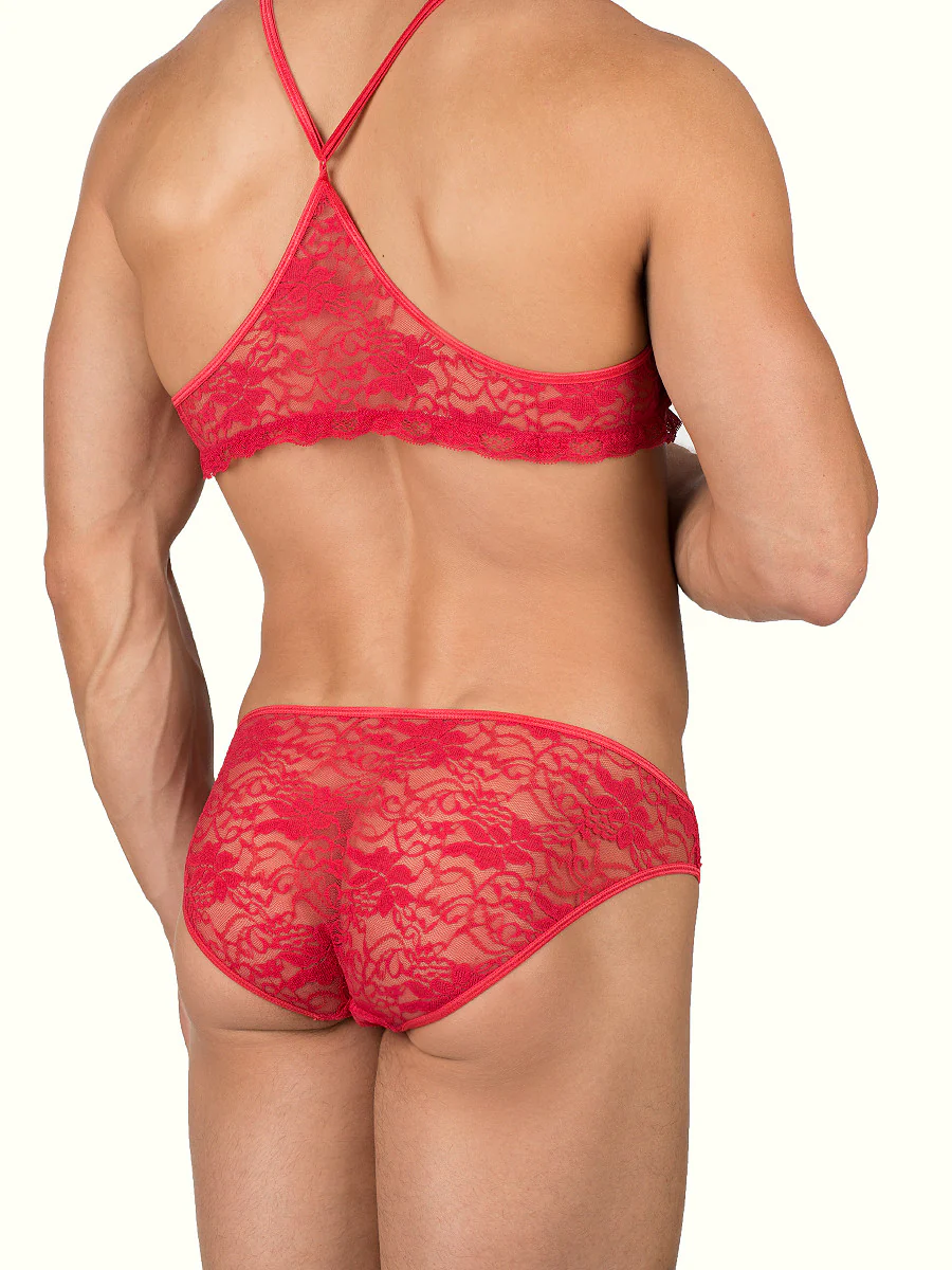 Lace and Satin Whisper Bralette - Image 9