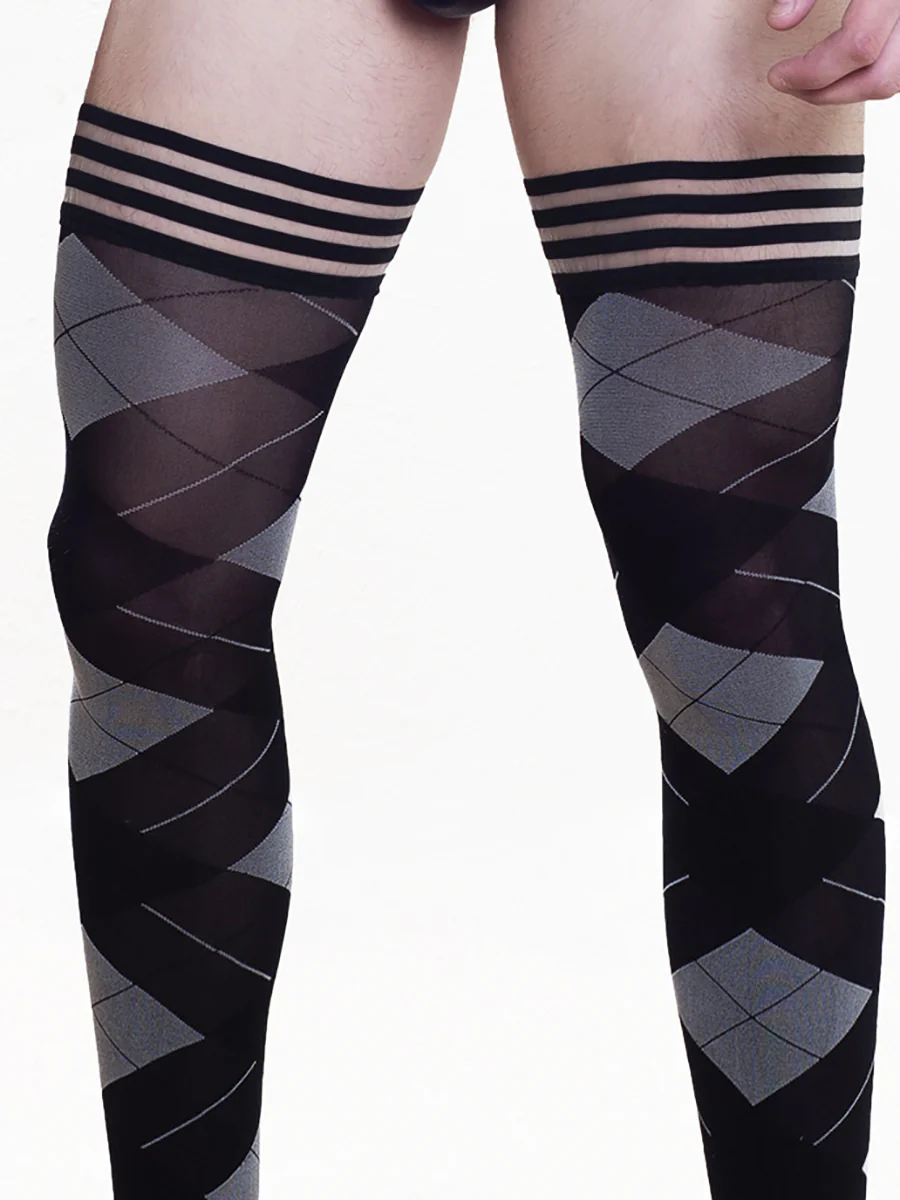 Argyle Thigh High - Image 3
