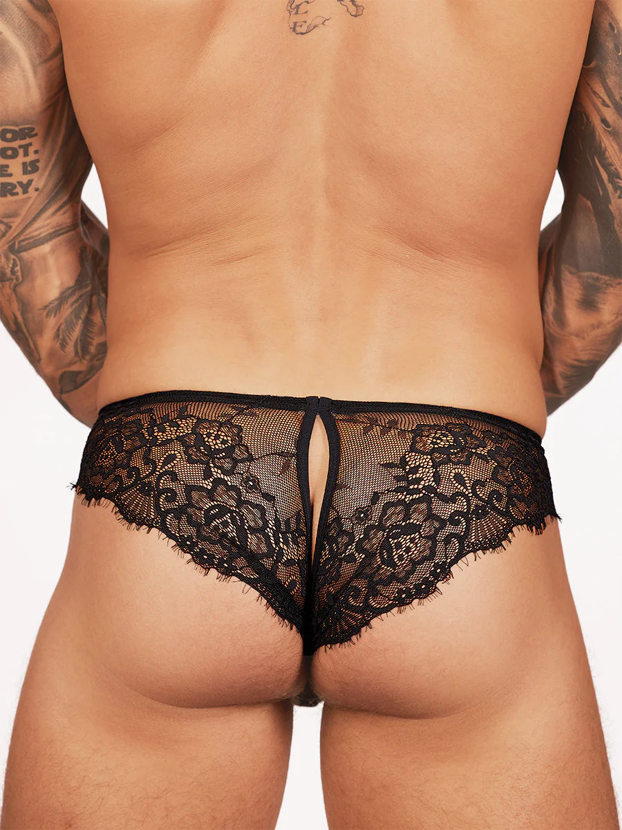 Paris Lace Split Panty - Image 3