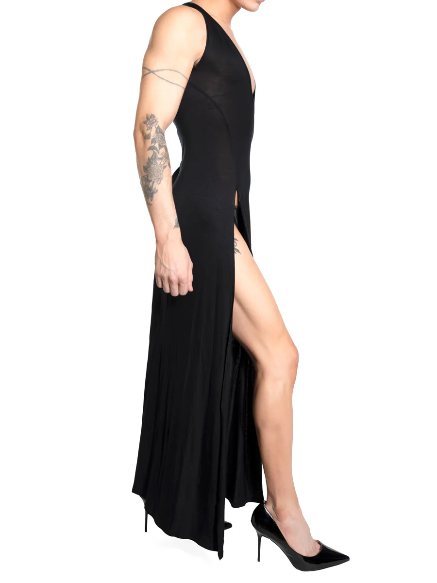 Jersey Maxi Dress - Image 3