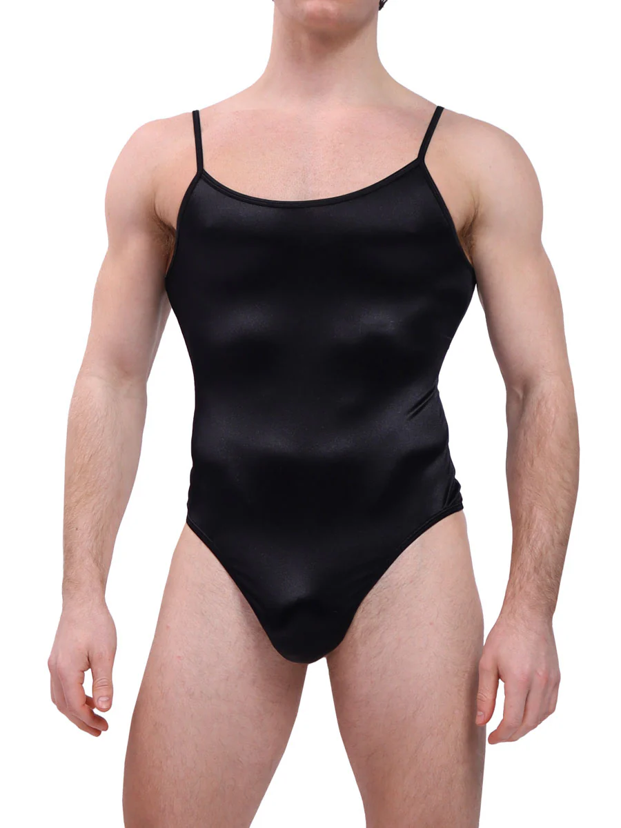 Luxe Satin Thong Bodysuit - Image 3