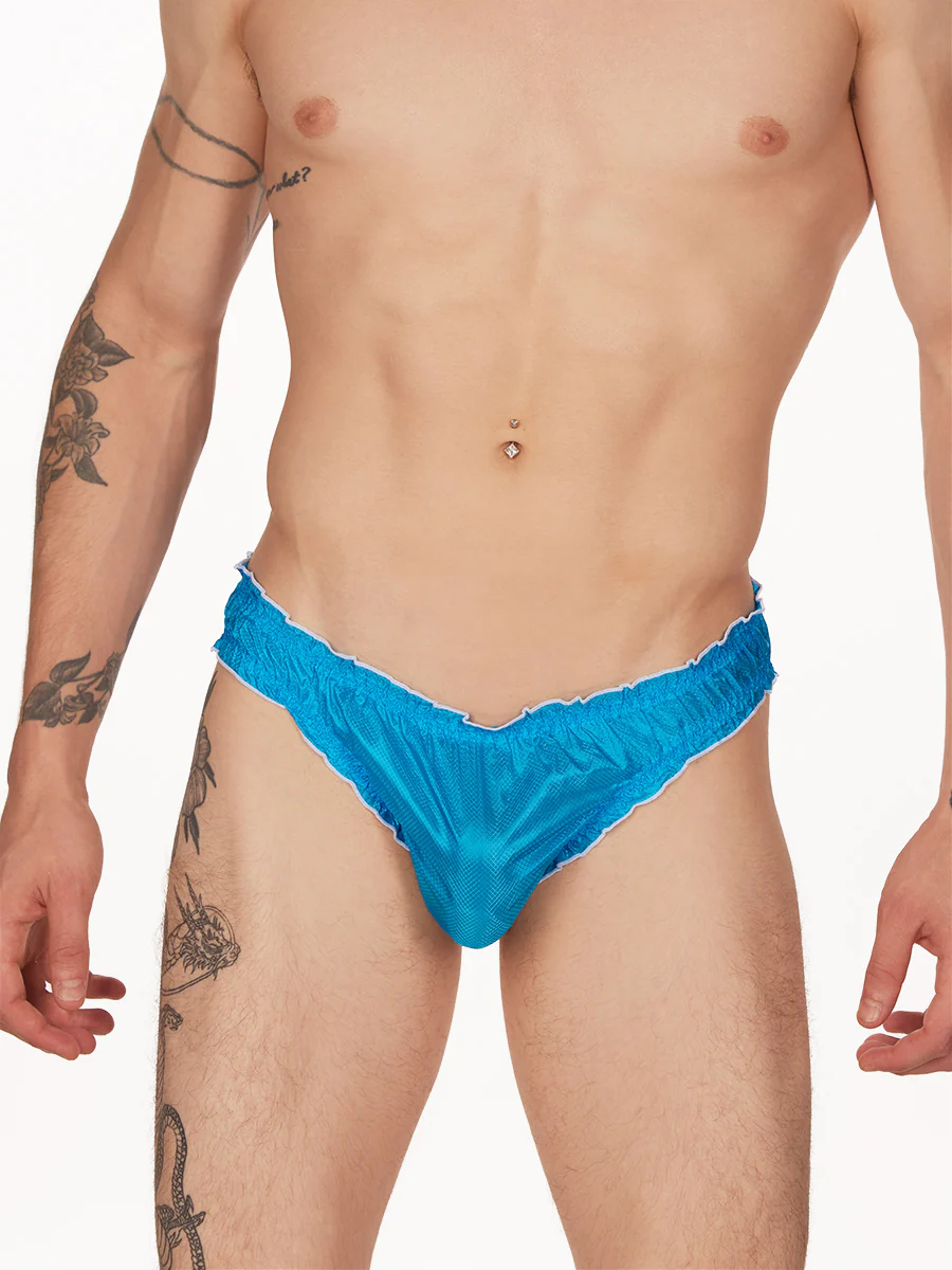 Rip-Stop Ruffle Edge Panty - Image 4