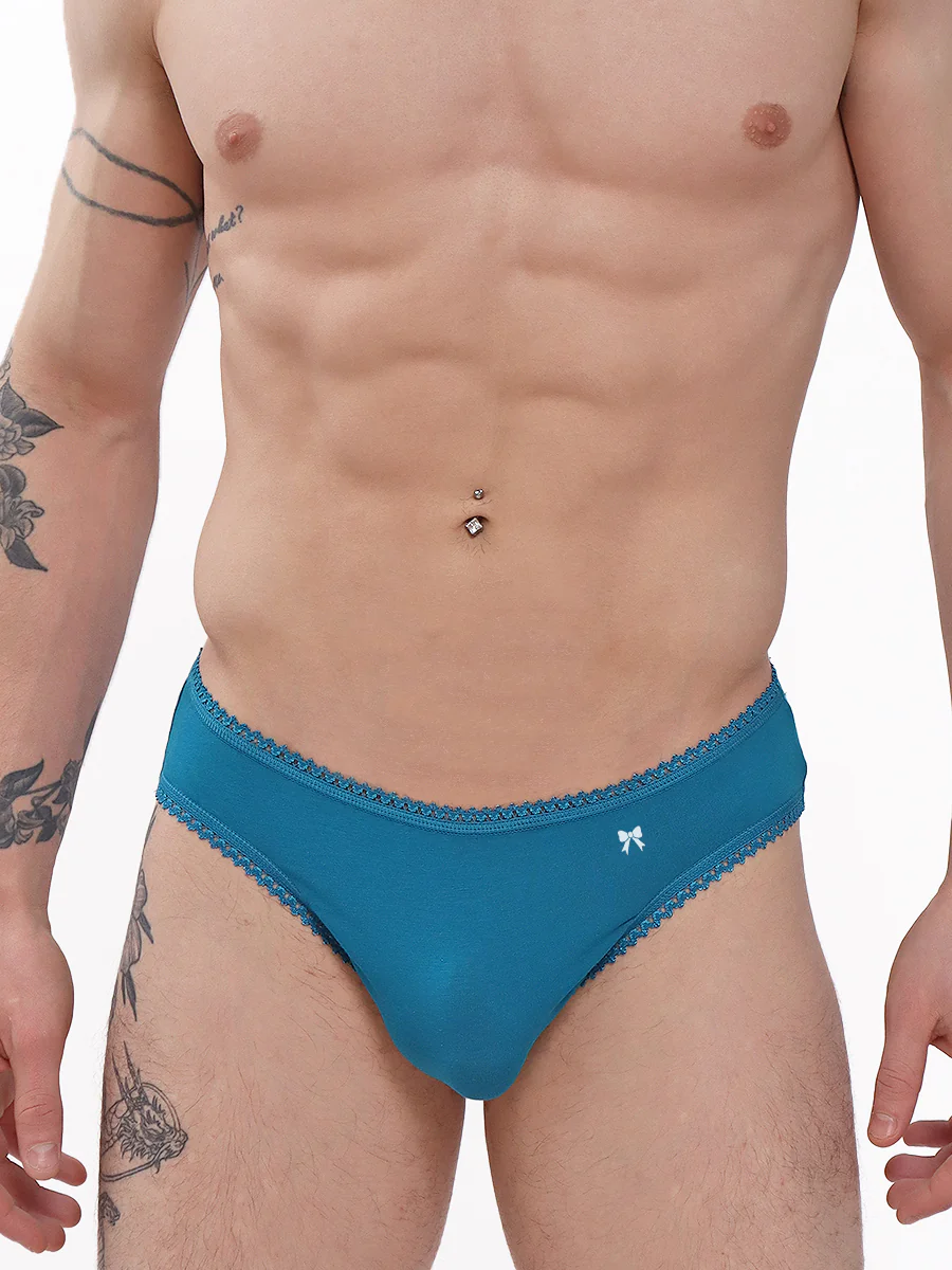 Organic Cotton Picot Panty - Image 3