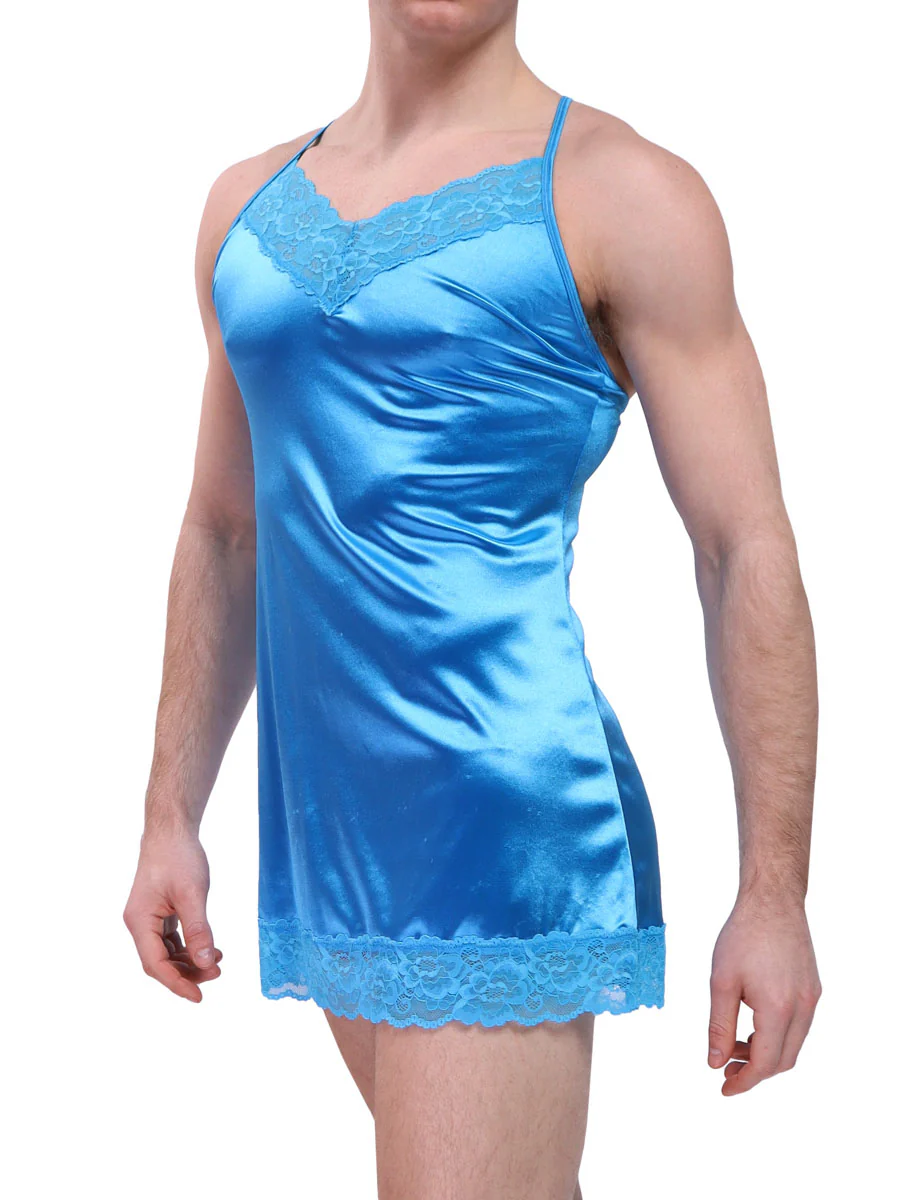 Luxe Satin & Lace Chemise - Image 4