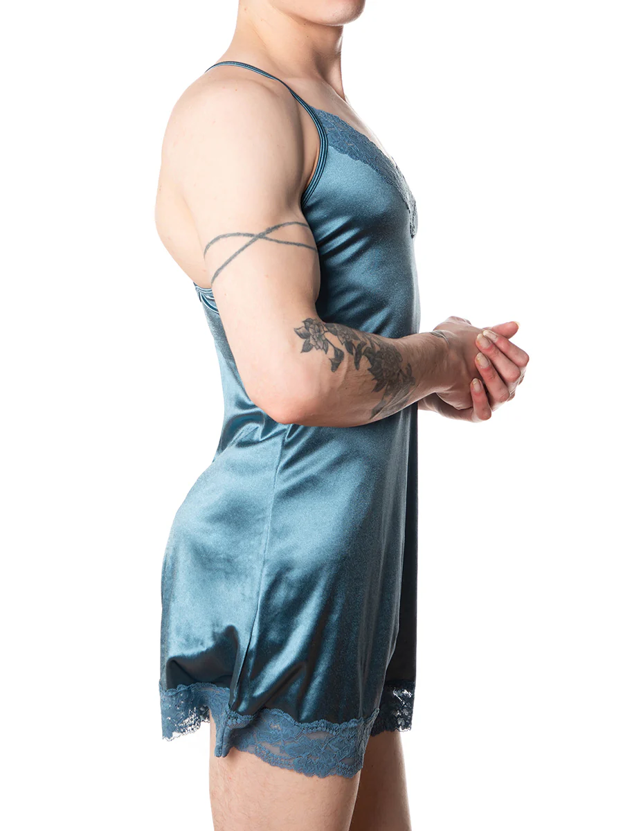 Couture Satin & Lace Chemise - Image 3