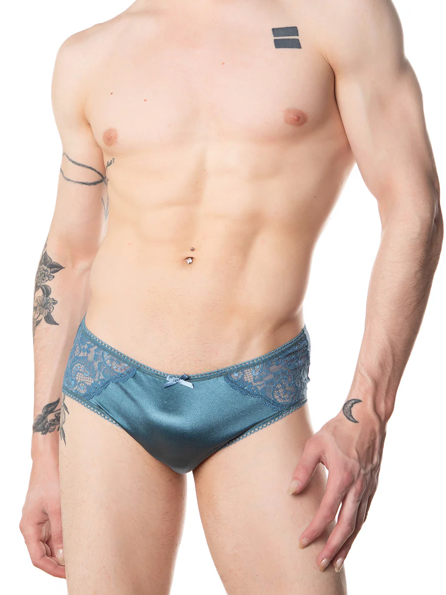 Couture Satin & Lace Hipster