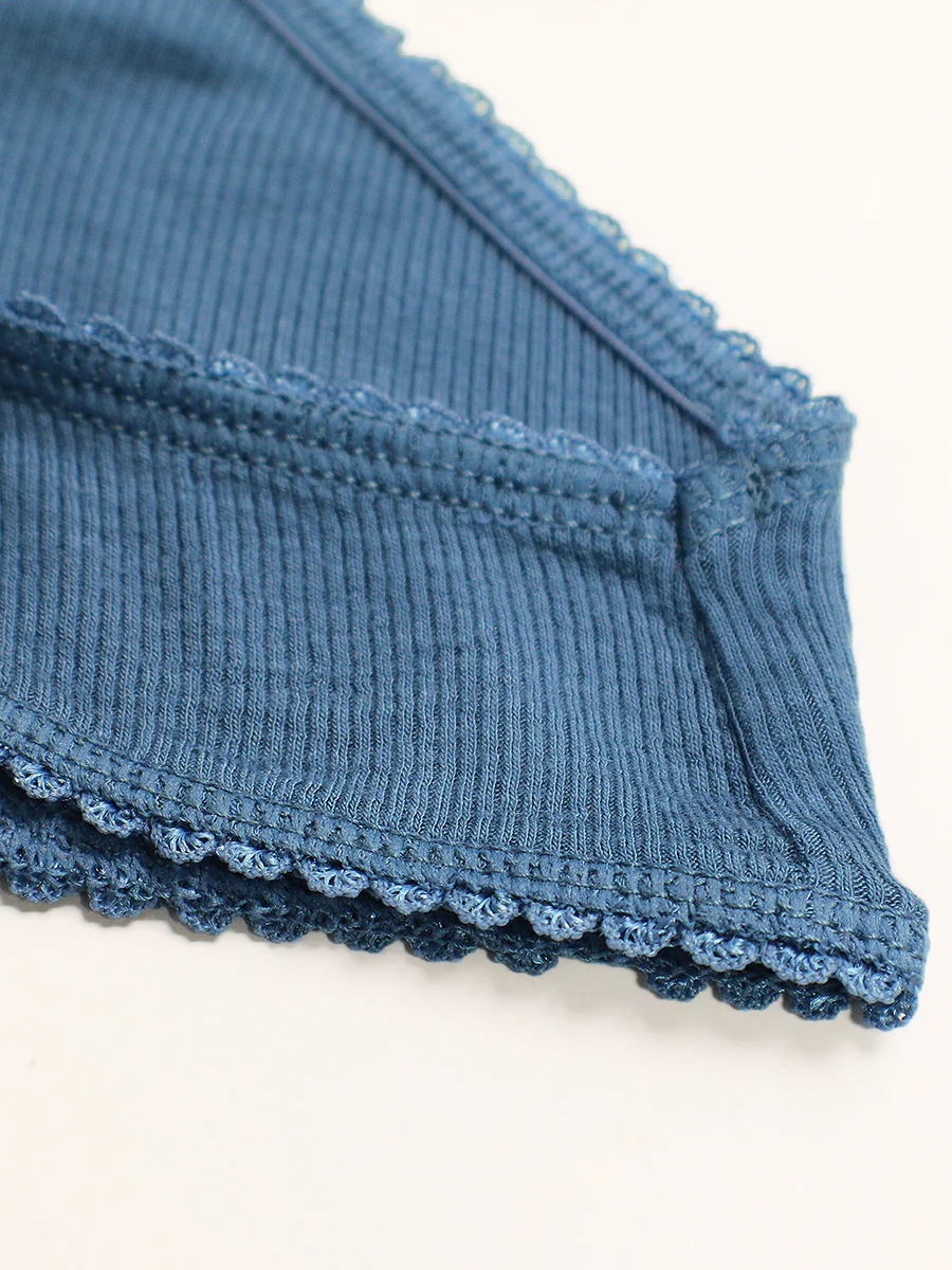 So Soft Eco Ribbed Picot Panty - Image 4