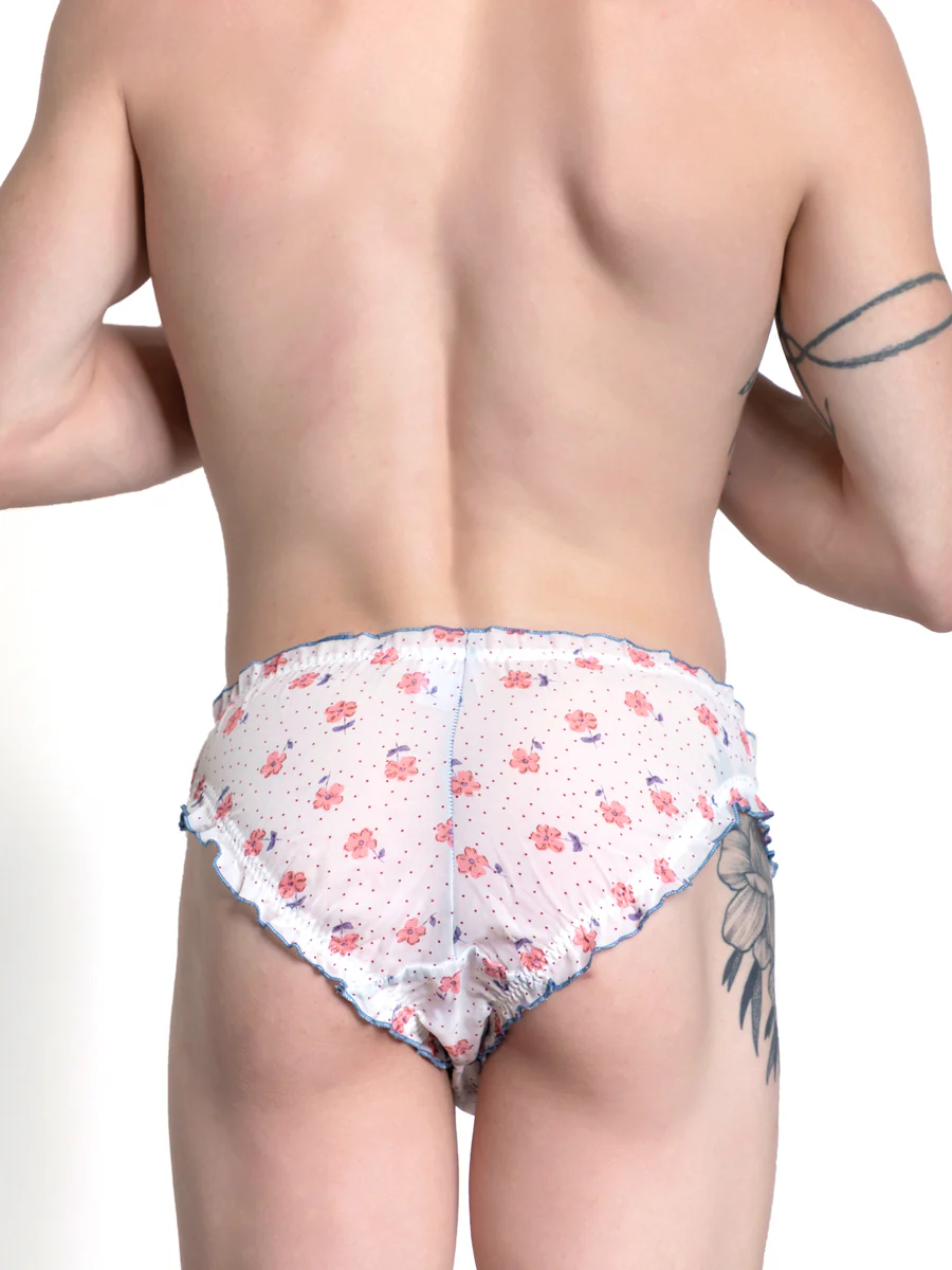 Floral Chiffon Panty - Image 3