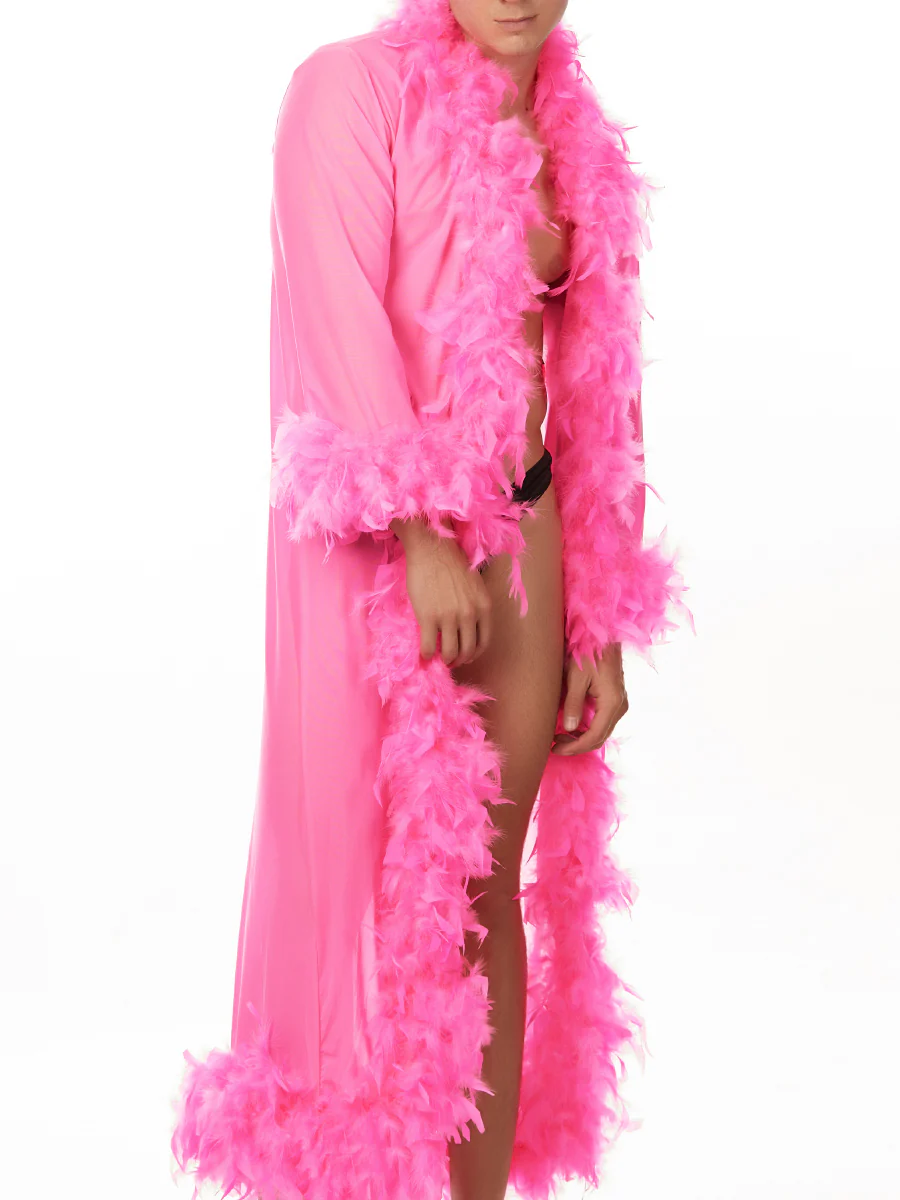 Fabulous Feather Dressing Gown