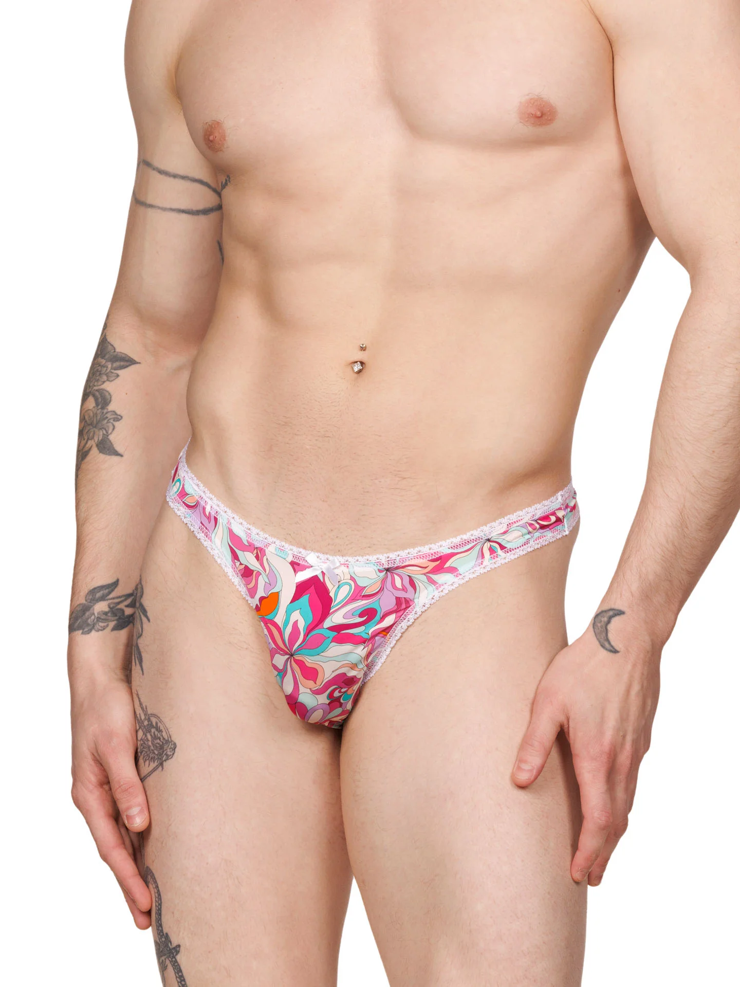 Glow Picot Waist Thong - Image 5
