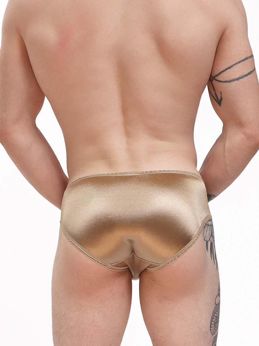 Satin & Lace Bikini Panty - Image 2