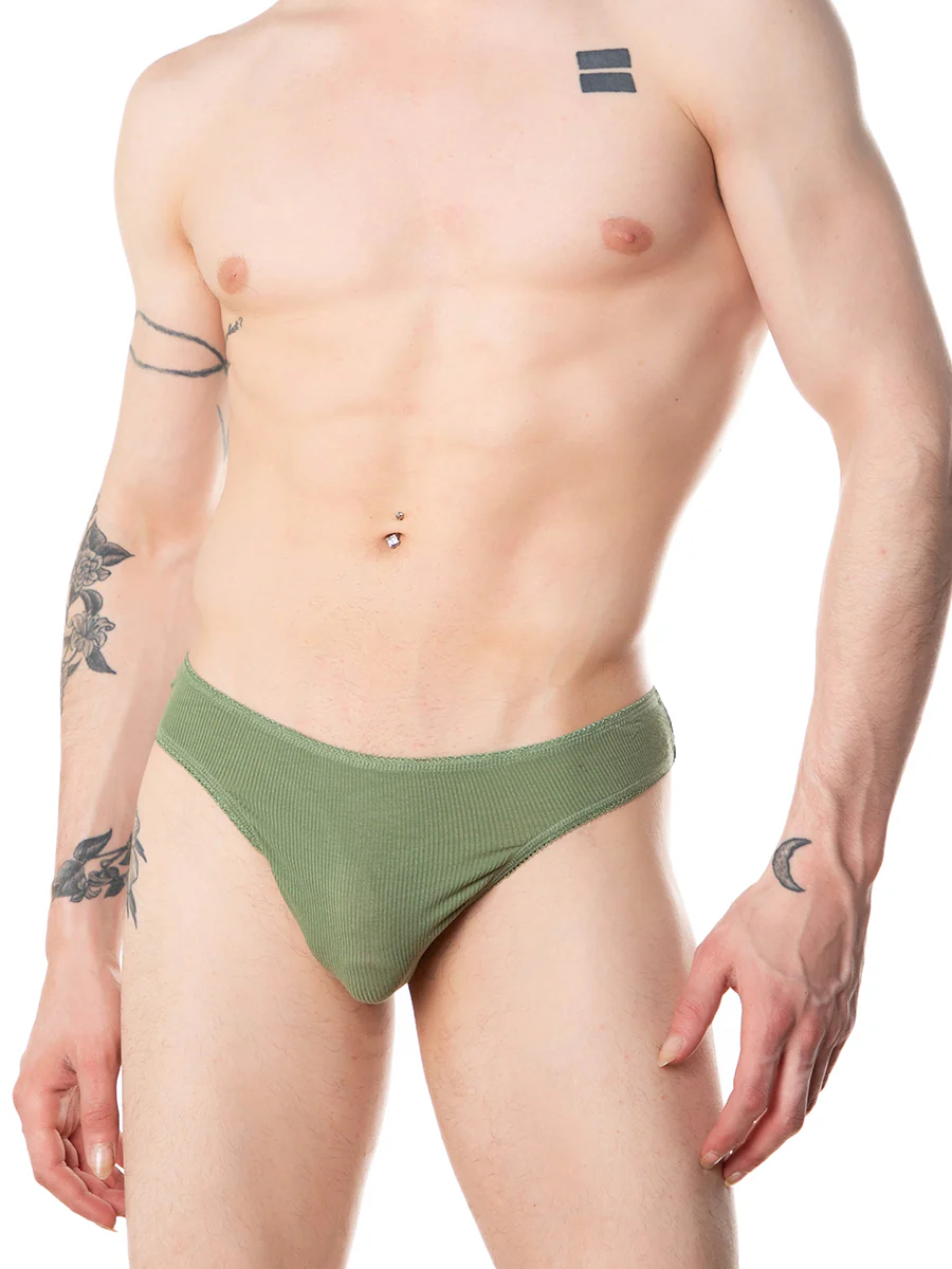 So Soft Eco Ribbed Thong - Image 2