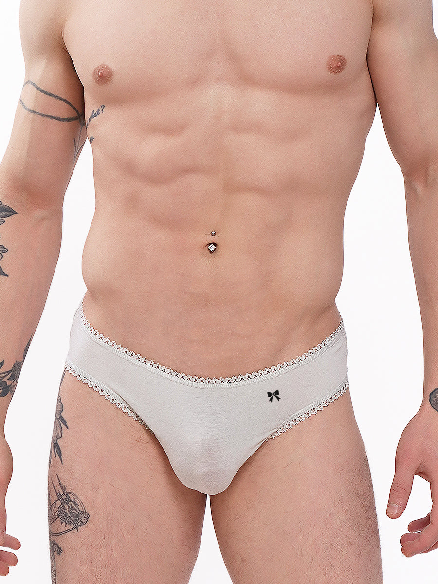 Organic Cotton Picot Panty - Image 3