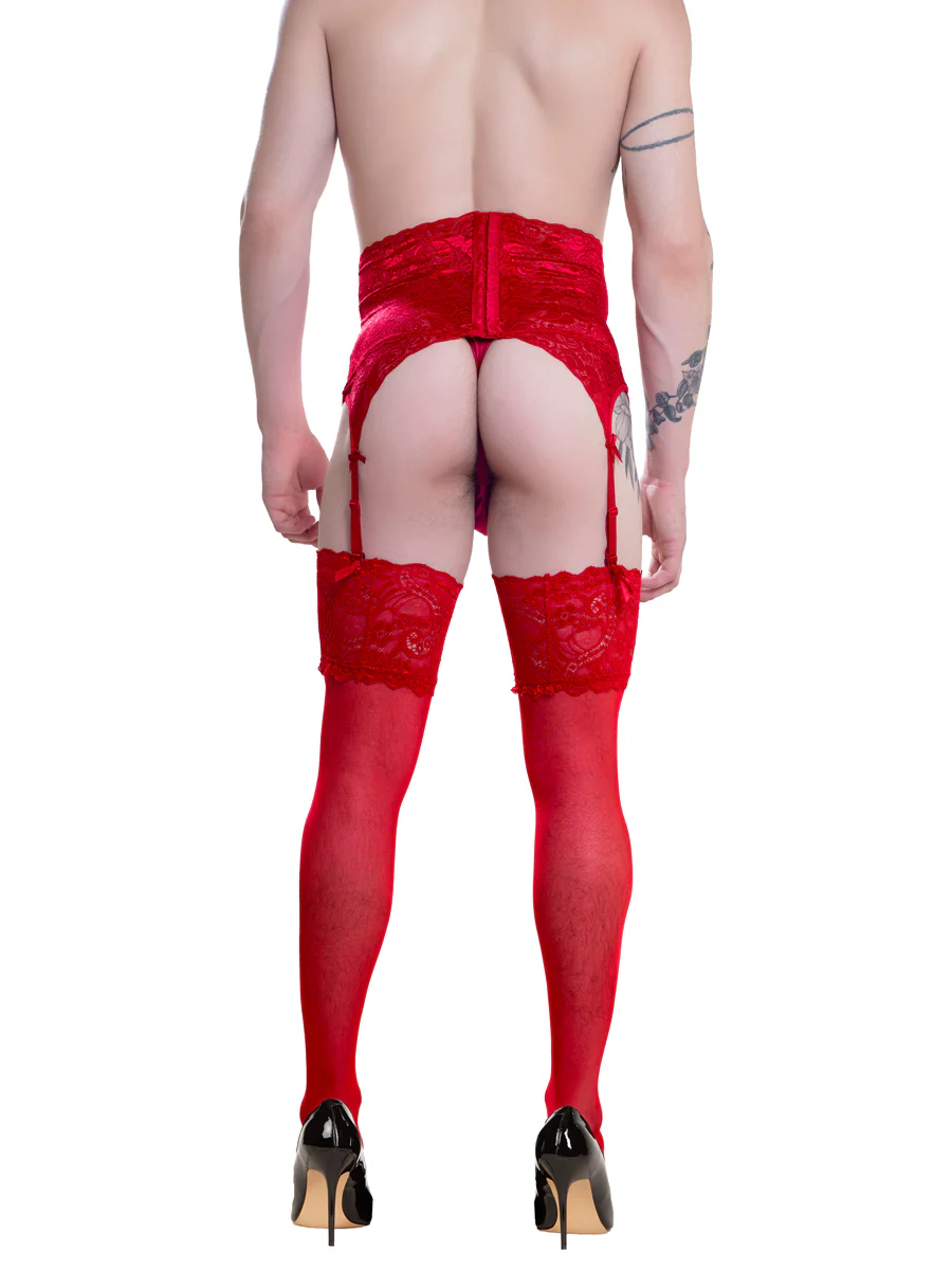 High Waisted Lace Garter - Image 4