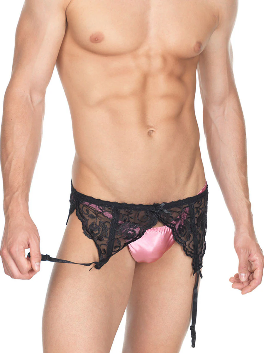 Lace Garter Belt - Image 3