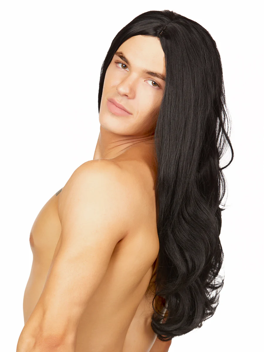 Long Black Bombshell Wig