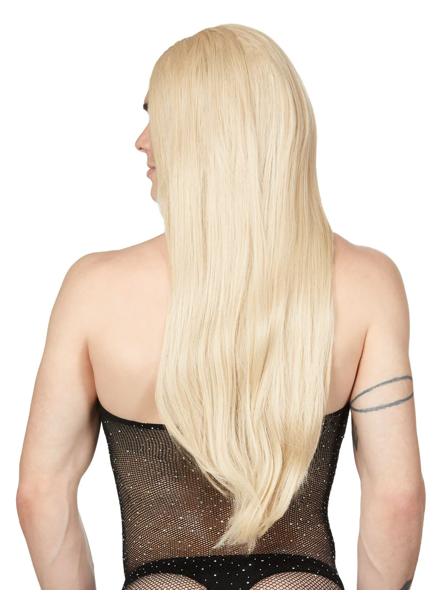 Long Blonde Straight Wig - Image 2