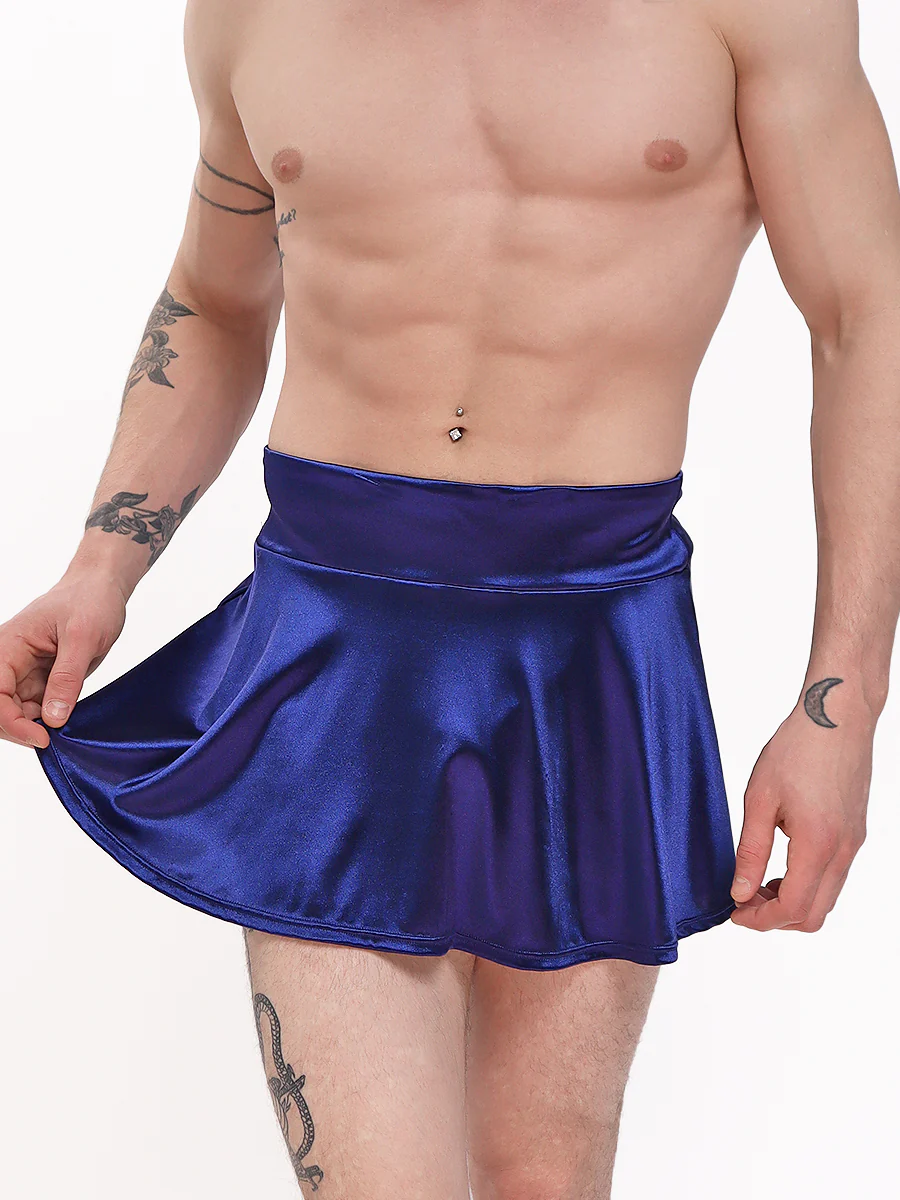 Satin Mini Skirt - Image 2