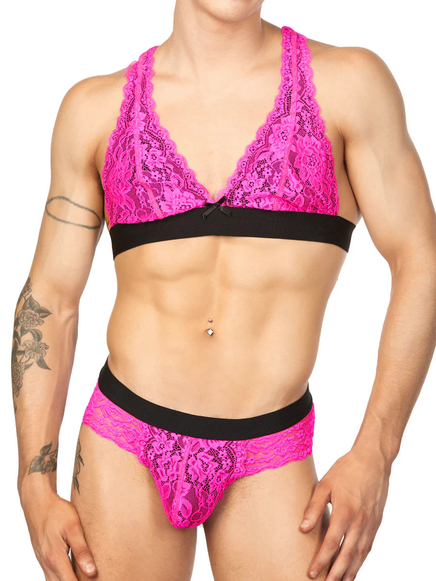 Neon Y-Back Bralette