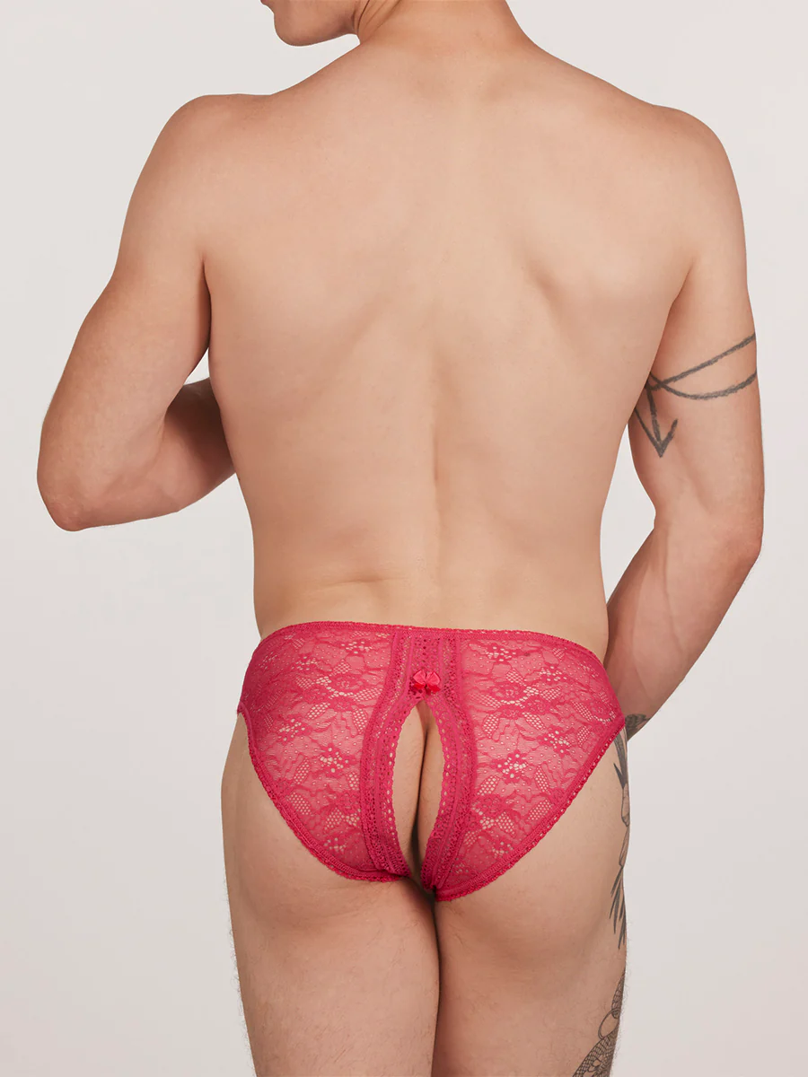 Paris Lace Split Panties - Image 3