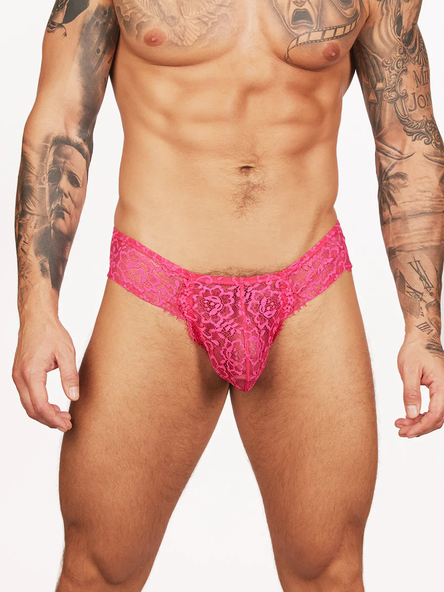Paris Lace Split Panty