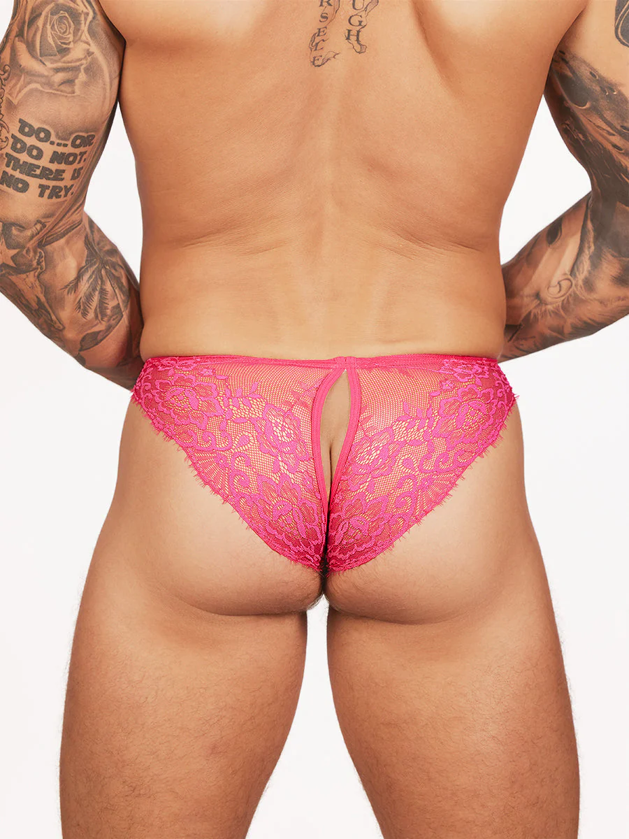 Paris Lace Split Panty - Image 3