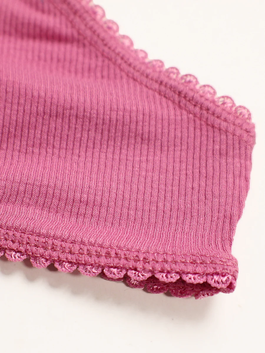 So Soft Eco Ribbed Picot Panty - Image 4