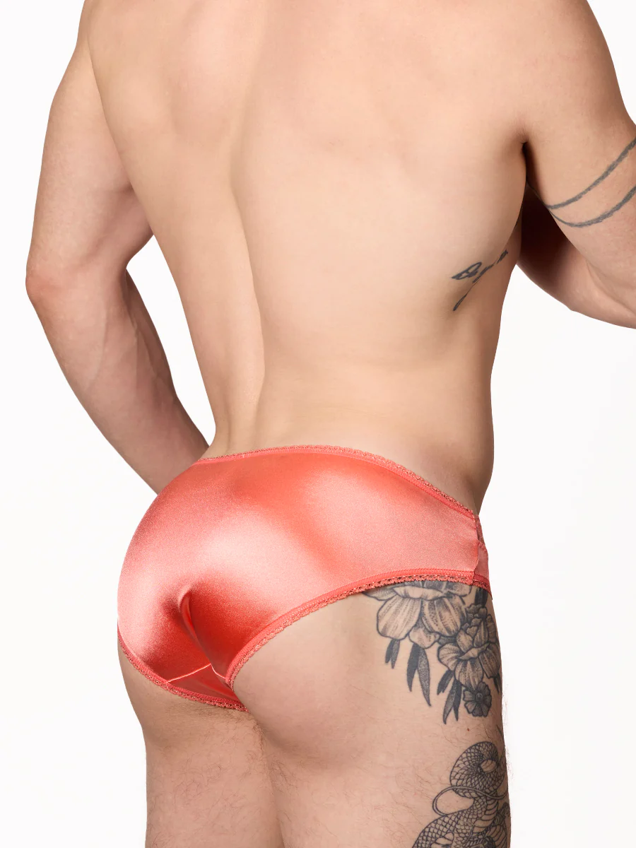Luxe Satin & Lace Bikini Panty - Image 2