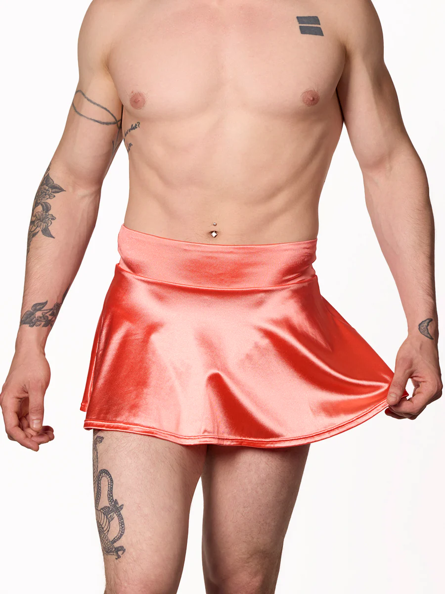 Luxe Satin Mini Skirt - Image 7