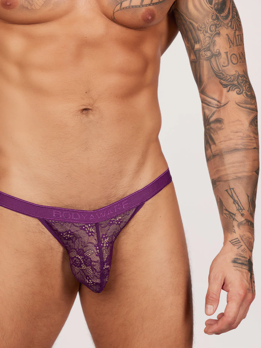Paris Lace Logo Tanga - Image 2