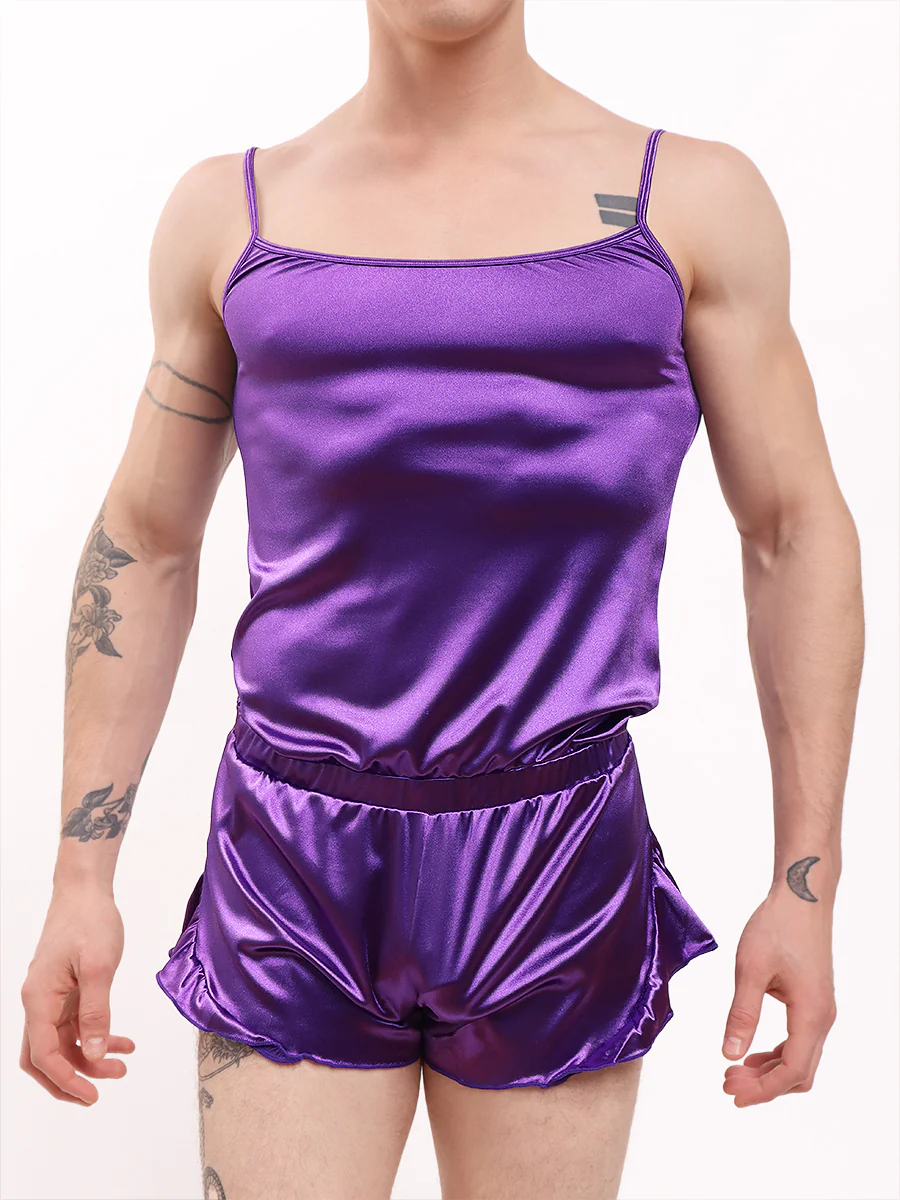Couture Satin Romper - Image 3
