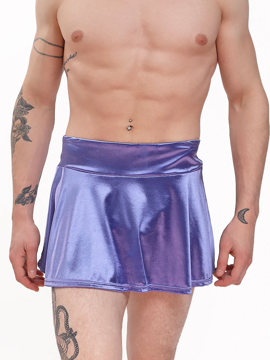 Satin Mini Skirt - Image 5