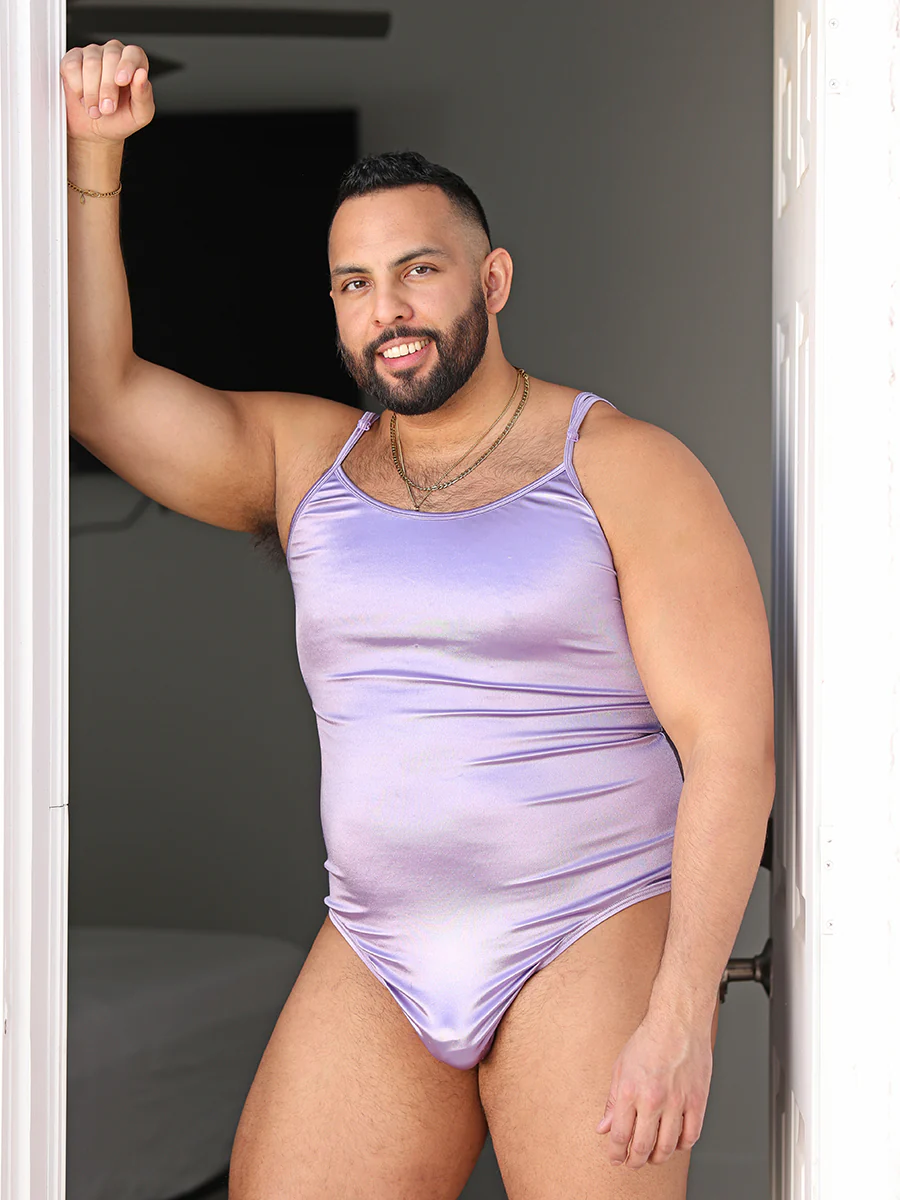 Luxe Satin Thong Bodysuit - Image 6
