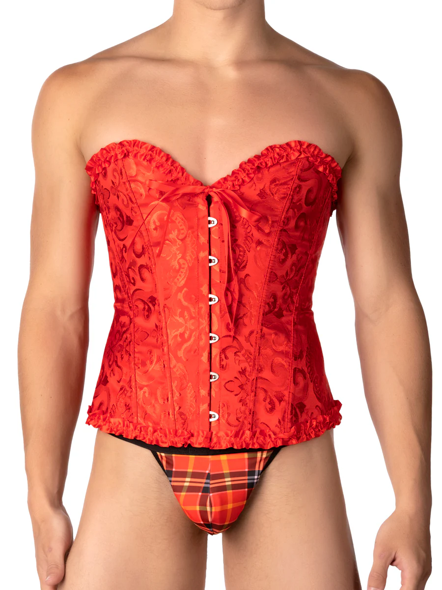 Brocade Pattern Corset