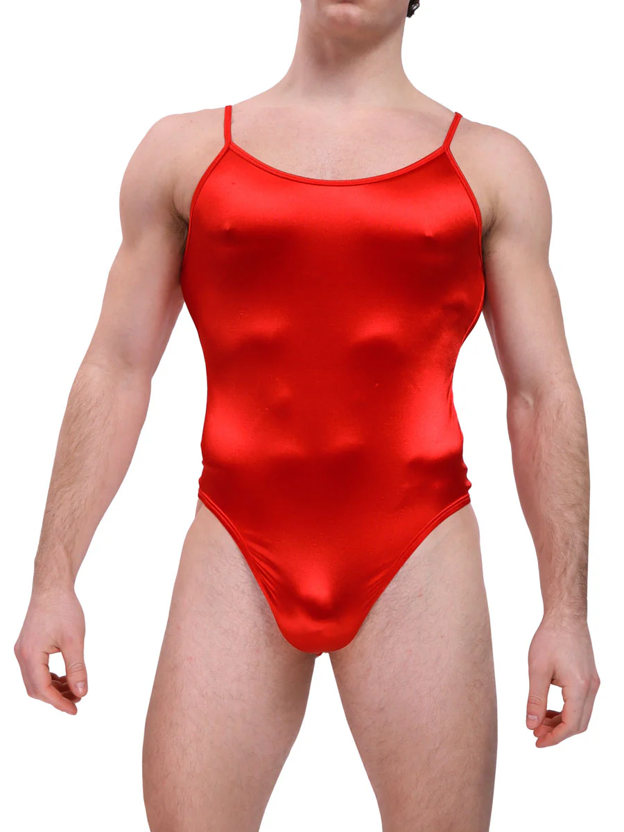 Luxe Satin Thong Bodysuit - Image 2