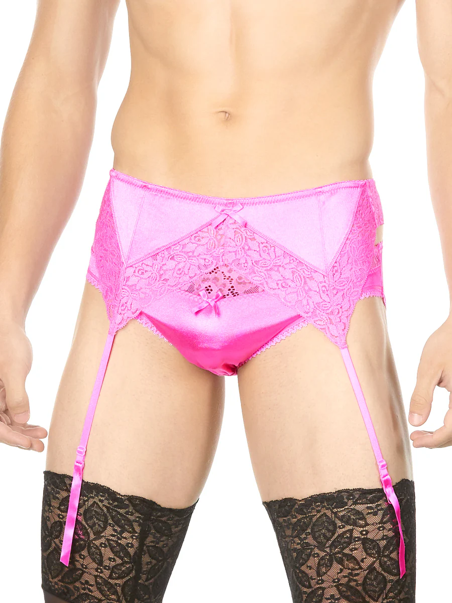 Cheeky Satin Garter - Image 3