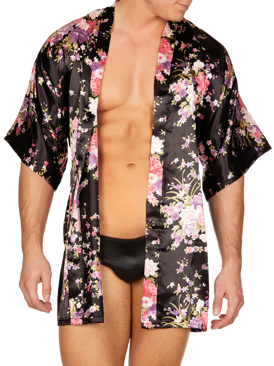 The Satin Peony Robe - Image 12