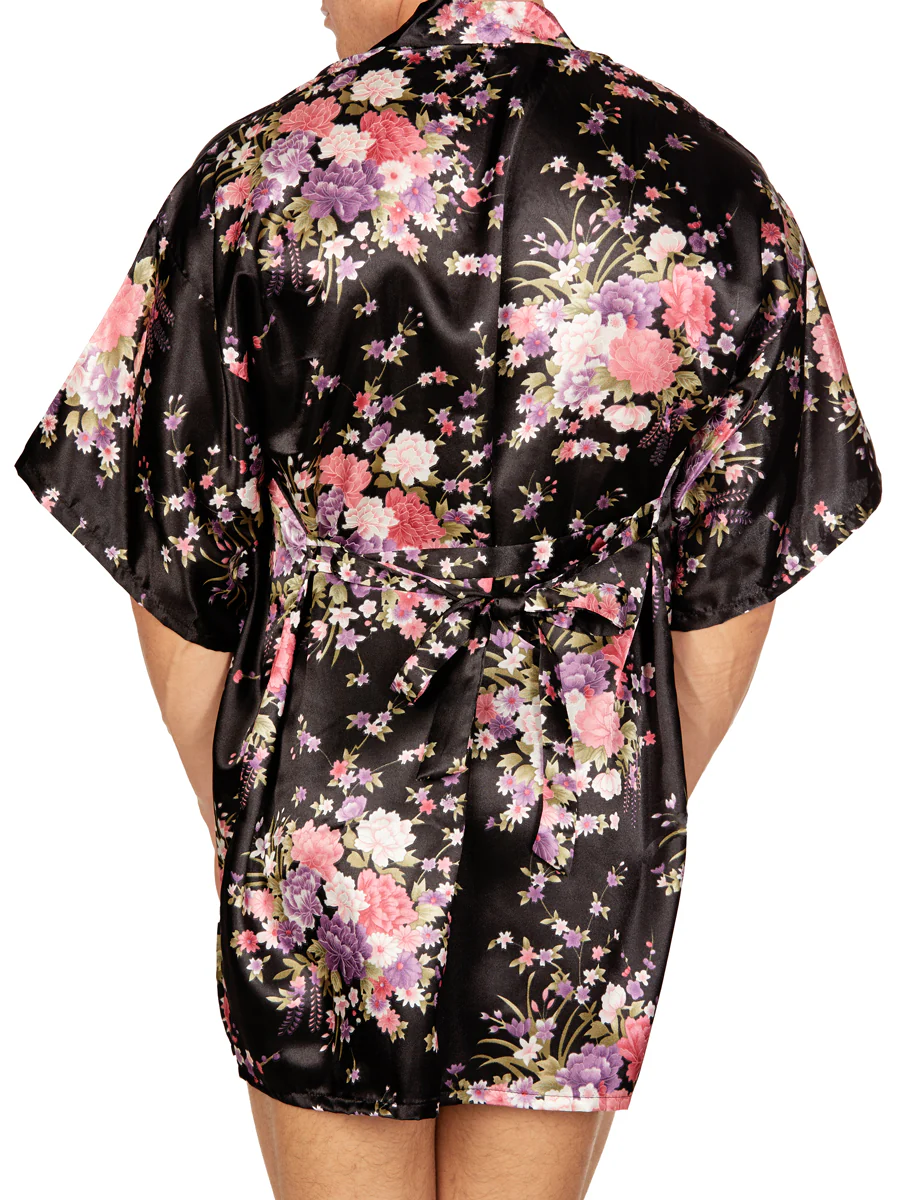 The Satin Peony Robe - Image 13