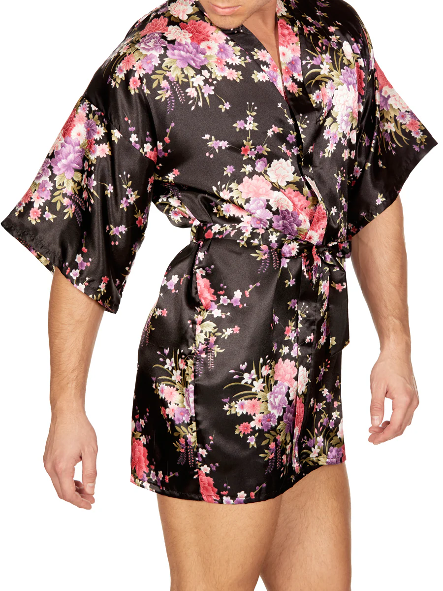 The Satin Peony Robe - Image 14