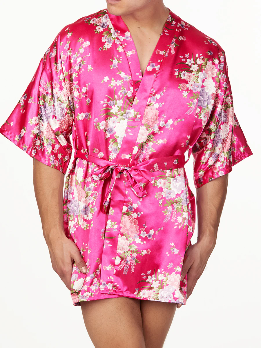 The Satin Peony Robe - Image 4