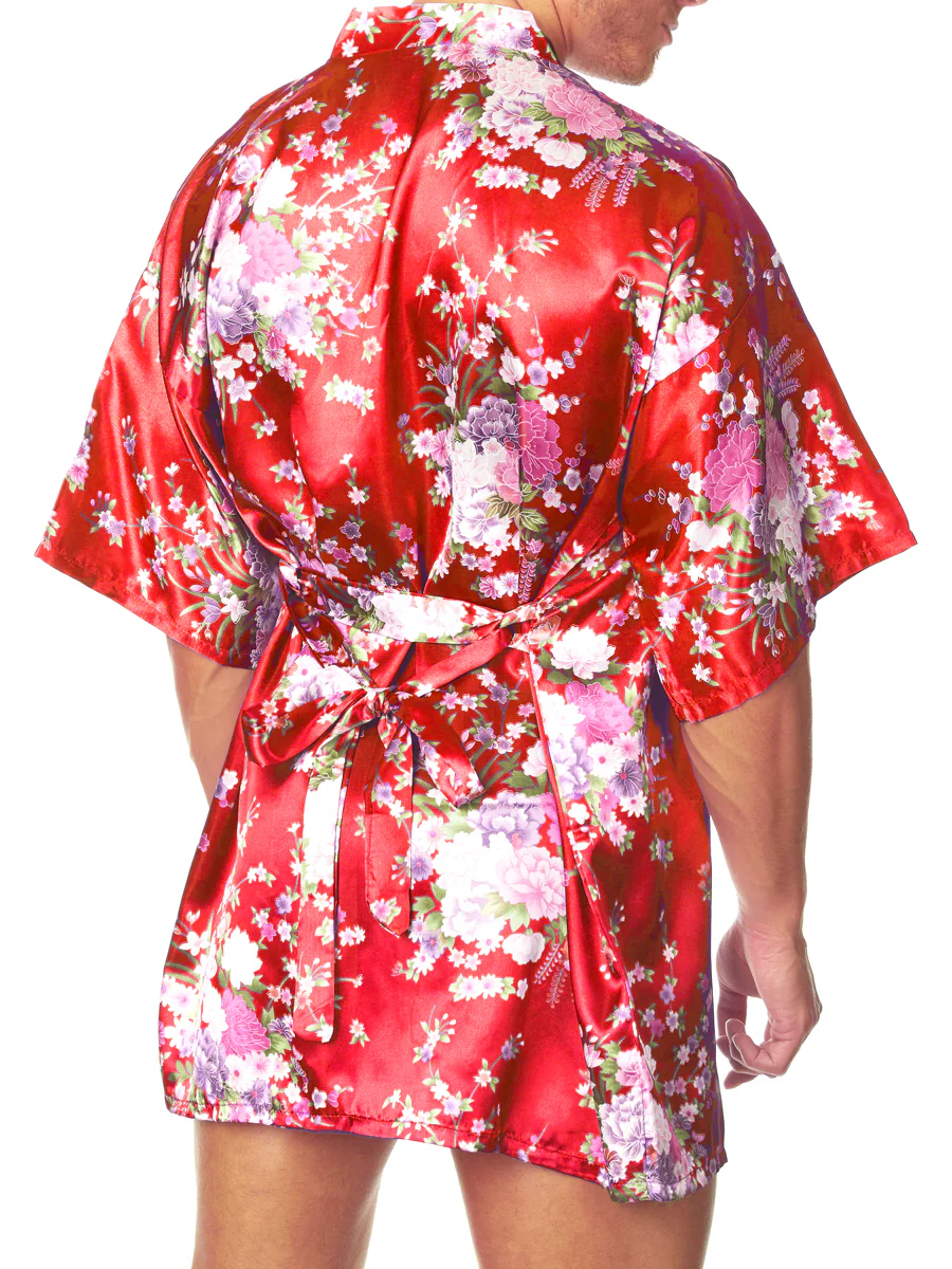 The Satin Peony Robe - Image 5