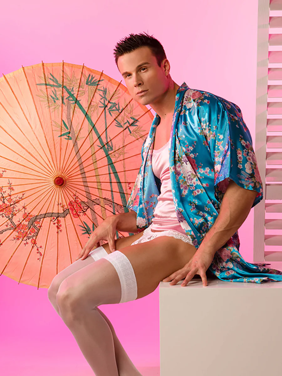 The Satin Peony Robe - Image 9
