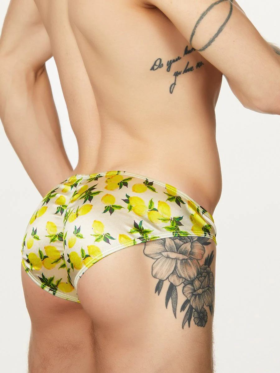 Sleek Print Satin Panty - Image 2