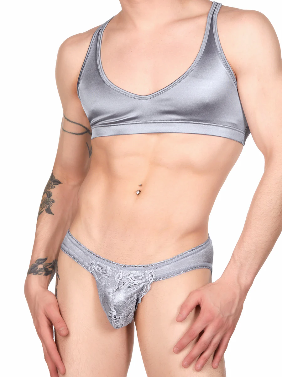 Dazzling Satin Bra - Image 5