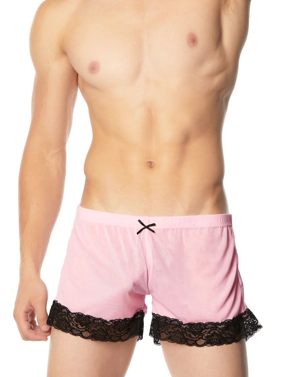 Sheer Lace Shorts